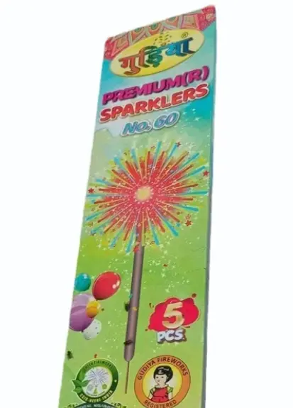 GUDIYA 60 cm Sparkler Coloured (Sparklers) – 62 Patakha Shop Jaipur